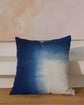 Biru Indigo Blue Tiedye Natural Dye Cushion Cover, 50x50cm