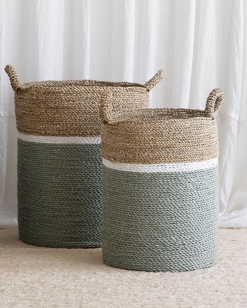 Seagrass laundry clearance basket