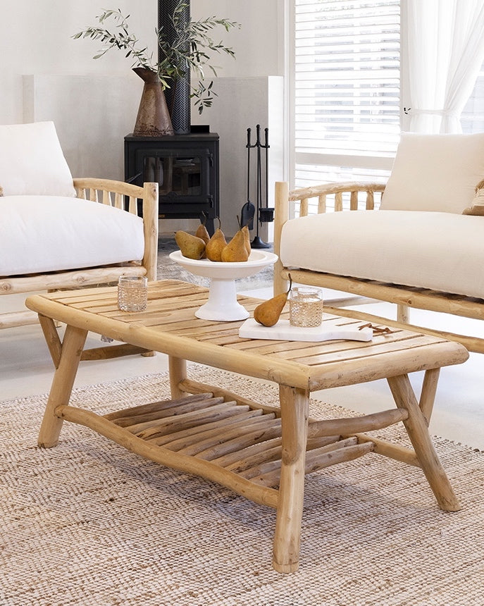 Flores Teak Branch Coffee Table