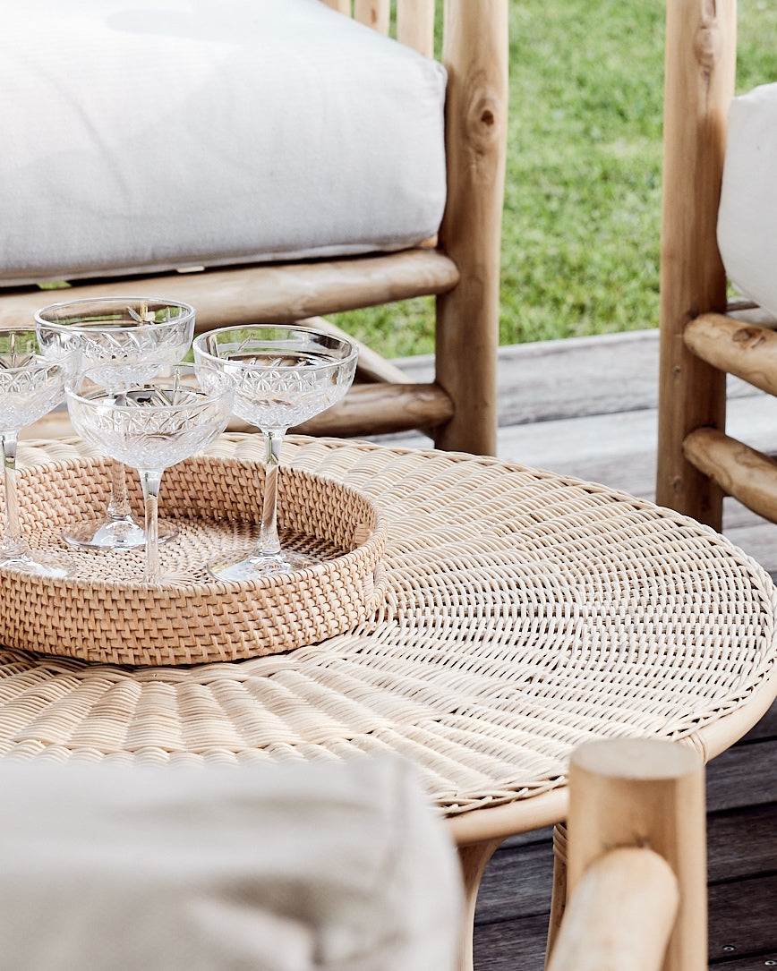 Desa Rattan Wide Round Coffee Table